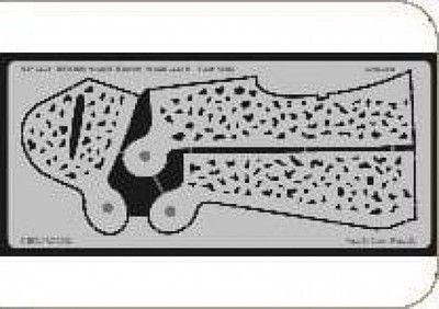 Bf 109E Small Blotch mask-etch 1/48 - Eduard XF563