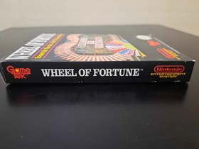 Wheel of Fortune (NES, 1988) - Untested - Clean - Complete - GameTek Poster!