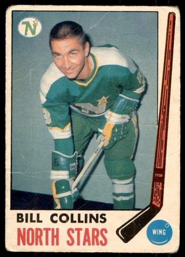 1969-70 O-PEE-CHEE BILL COLLINS RC MINNESOTA NORTH STARS #126