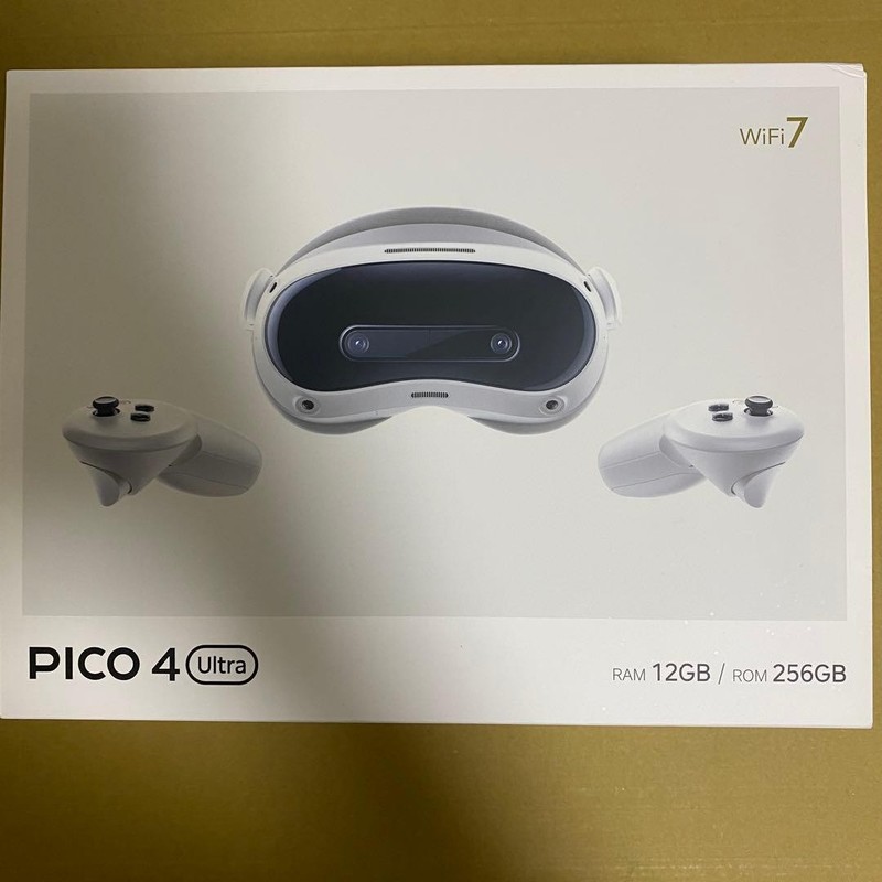 Pico 4 Ultra 256GB Model VR Headset White With Box Japan Tested