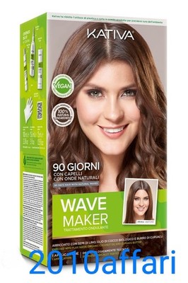 Kativa Vegan Wellen-Set für 90 Tage, Natürliches Wellen-Style