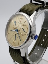 1963 Pilots Watch SEIKO TMI Automatic Movement Power Reserve Date 50m WR.