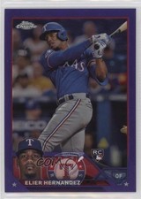 2023 Topps Chrome Update Purple Refractor 226/250 Elier Hernandez #USC135 ut4