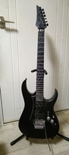 Ibanez RG Series Electric Guitar Black Flat 24F Lock Tremolo Used