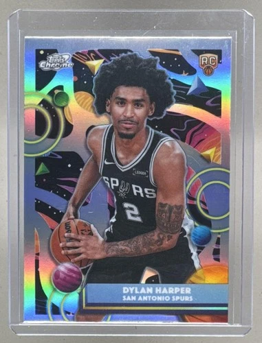 Dylan Harper 2025 Topps Dylan Harper #186 Refractor