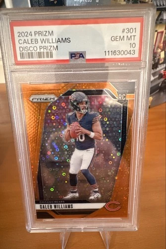 2024 Panini Prizm - Rookies Caleb Williams #301 Disco Prizm (RC)
