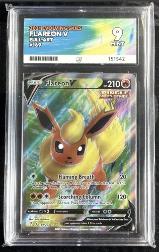 Flareon V graded ACE 9 for sale on eBay