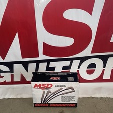 Msd Ignition 31153 Universal 4 Cyl 8.5mm Super Conductor Spark Plug Wire Set