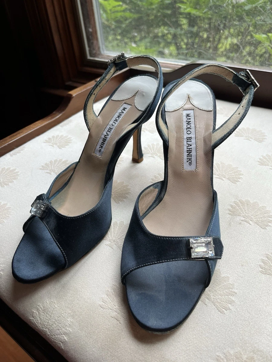 Manolo Blahnik Blue Shoes for Women for sale | eBay