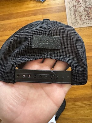Gucci GG Monogram Nylon Mesh Back Baseball Cap | eBay