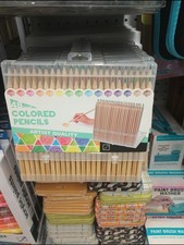 48-Count Colored Pencils - Natural Wood Finish Artist Quality 