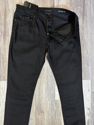 SAINT LAURENT　デニム D02M/SK-LW ブラック 27インチ Saint Laurent Paris D02 M/SK-LW SS19 Black Denim Stretch Skinny