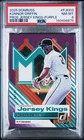 2025 Panini Donruss Konnor Griffin Pros Jersey Kings - PURPLE /49 PSA 8