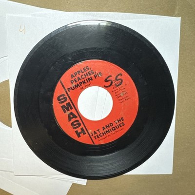 JAY AND THE TECHNIQUES - APPLES,PEACHES,PUMPKIN PIE - SMASH S-2086 - USA - SOUL