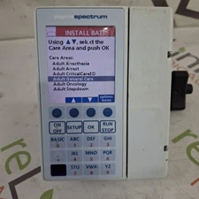 Baxter Sigma Spectrum 8.01.00 w/o Battery Infusion Pump