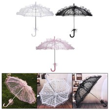 Romantic wedding flower umbrella vintage wedding parasol for women costume