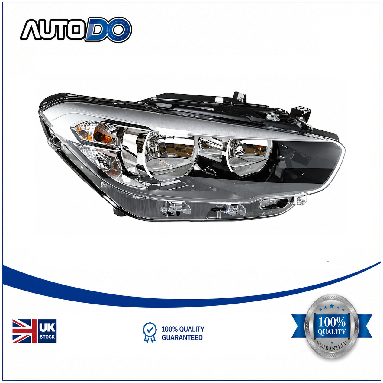Left HELLA 1EG 010 741-071 Headlight for BMW - Image 6