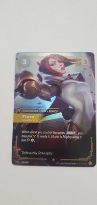 Fiora - Worthy SFD 180/221 Epic Spiritforged Riftbound League of Legends