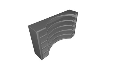 2,5 Zoll SSD HDD Port Halterung Slim Organizer Festplatte 3D Gedruckt