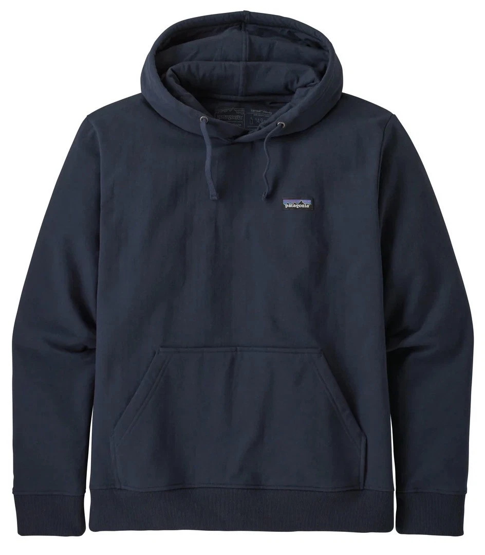 Patagonia P-6 Label Hoody Mens Small Navy Blue Recycled Logo Pullover
Opens in a new window or tab
