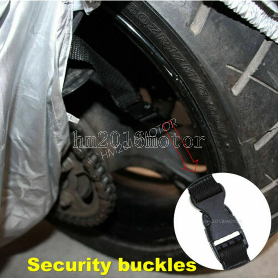 Cubierta de motocicleta XXXL para Kawasaki Vulcan Classic Nomad Voyager Vaquero 1700 EE. UU. Foto 4 de 4