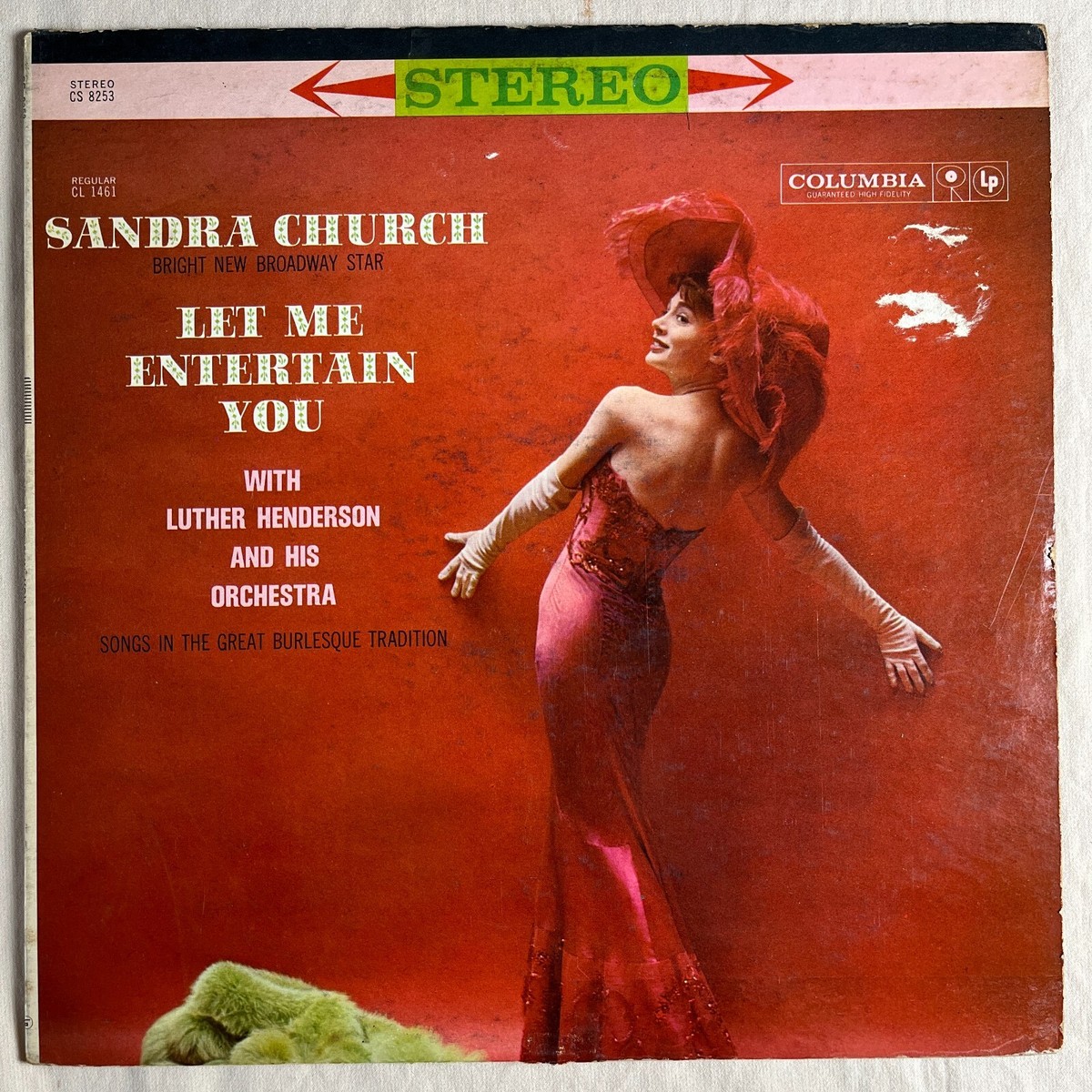 SANDRA CHURCH Let Me Entertain You 1960 Vinyl LP Columbia CS 8253