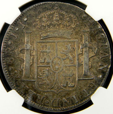 Mexico 1819-Mo JJ 8 Reales Mexico City Mint Ferdinand VII NGC XF