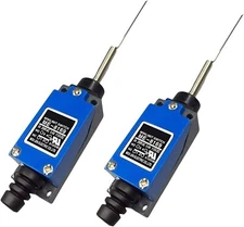 ME-8169 Flexible Coil Spring Arm Mini Limit Switch for CNC Mill Plasma 2 Pack