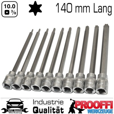 Torx T-Profil Stecknuss T40 T45 T50 T55 Steckschlüssel Nuss Satz BGS Werkzeug 40