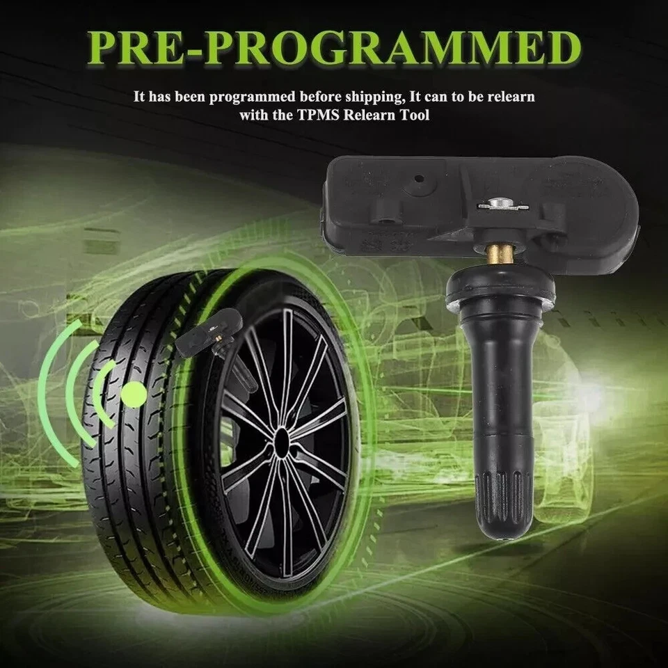 4PCS Tire Pressure Monitoring Sensor For 2011-2016 Lexus CT200h 42607-33021 - Image 3 of 4