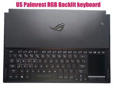 US Palmrest RGB Backlit keyboard for Asus GX501G GX501GI 90NR00A1-R31US0