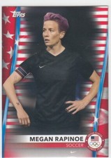 2020 2021 Megan Rapinoe Topps Olympics US FLAG PARALLEL /299 - #33 Soccer USWNT