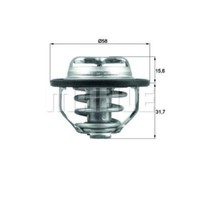 Mahle Thermostat KüHlmittel Mit Dichtung 82°C FüR Opel Zafira A Vectra C