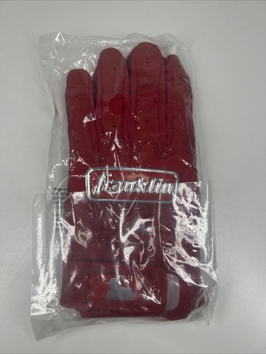 Gants De Baseball Franklin CFX Chrome Pro - Rouge, Taille XL, Neufs Avec étiquettes