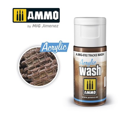 Ammo Mig Tracks Acrylic Wash