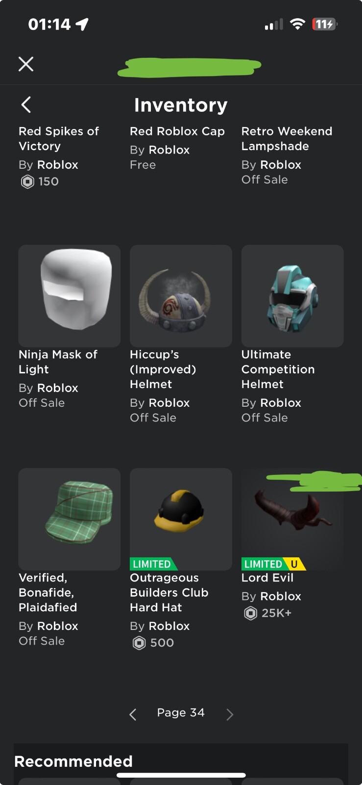 Stacked Roblox Violet Valk and Headless/ Korblox Account + 40 Usernames