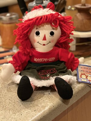 Raggedy Ann doll Christmas Kindness is Contagious Aurora Limited Edition  16''