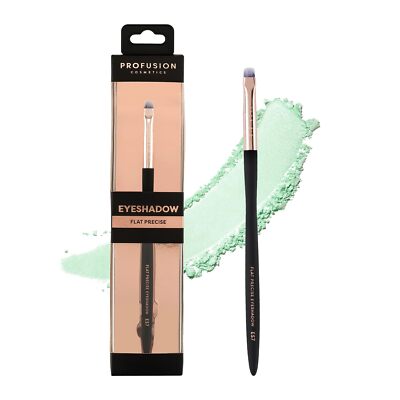 Flat Precise Eyeshadow Brush Softens Dramatic Edges Fine Lines Makeup