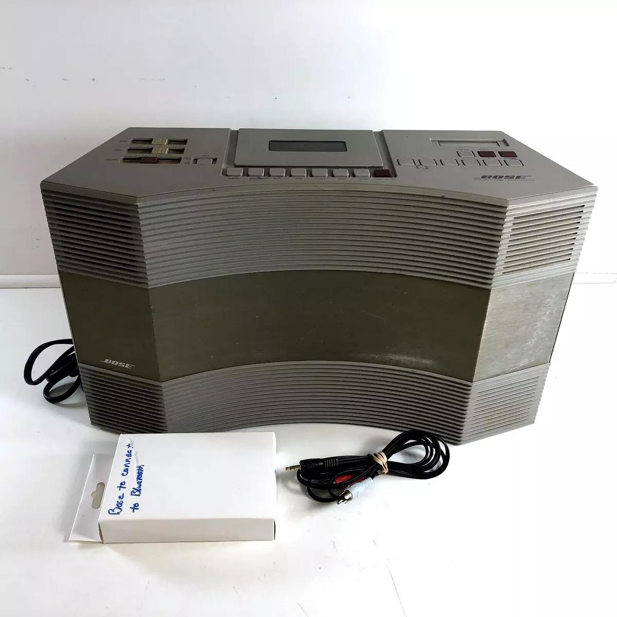 Bose Acoustic Wave Stereo Music System Model AW-1 AM/FM w/Bluetooth Adapter  READ