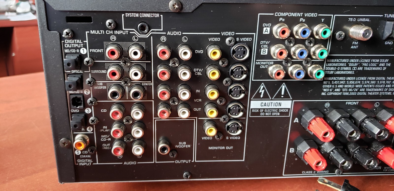 Yamaha HTR5850 AV 6.1 Surround Sound Home Theater Receiver Tested