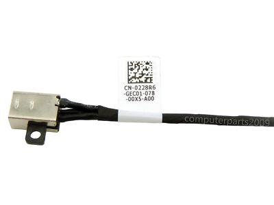 Replacement DC Power Jack Charging Port Cable For Dell Inspiron 14 3493 P89G007 Laptop 11 thumbnail image