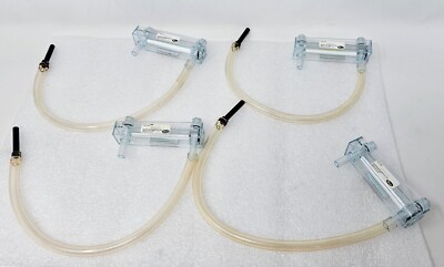 (Lot of 4) Dwyer Mini Master Flow Meter MMA-23 690kPa 100PSIG 54C 130F Max