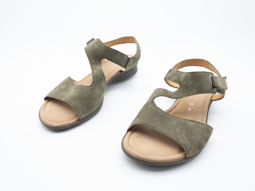 Mocassins Gabor Femme Rouge, Taille 38, Cuir, Occasion Très Bon état, Idéaux Voyage Et Loisirs