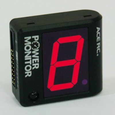 8086 Thunder Tiger POWER MONITOR RC-Stromversorgungs-Kontrolle TRA^