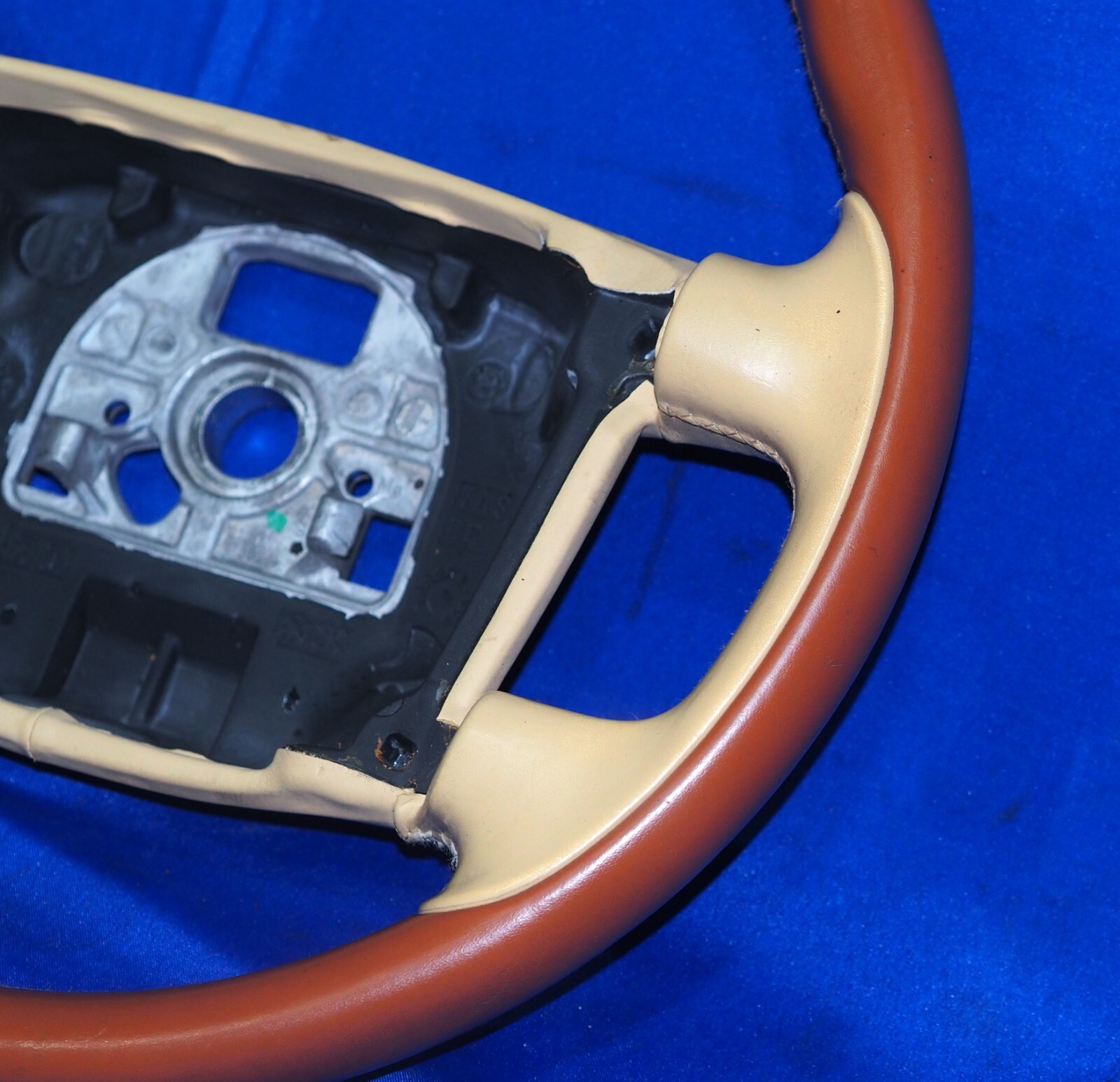 2003-2012 Bentley Flying Spur Continental GT GTC Steering Wheel Cognac & Saffron