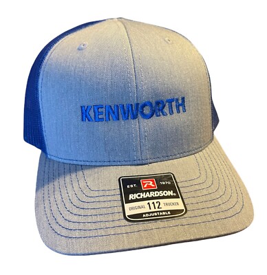 Kenworth Embroidered Richardson 112 Trucker Mesh Snapback Cap Hat 18 Wheeler 70s Handmade | Accessories | Kenworth Embroidered Richardson 12  main image 2
