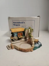 Vintage 1991  Olszewski GOEBEL DISNEY Stromboli's Wagon 
