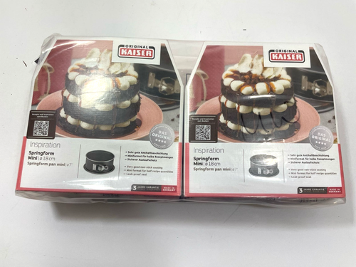 Kaiser Inspiration Springform 18 cm 2 Stk.