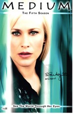 Patricia Arquette signed 11x17 Poster Allison Dubois Medium JSA Authentication