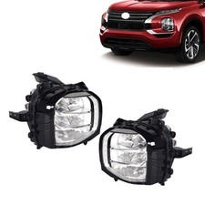7 Pins Led Headlight Headlamp Assembly Lhrh Set For 22-26 Mitsubishi Outlander